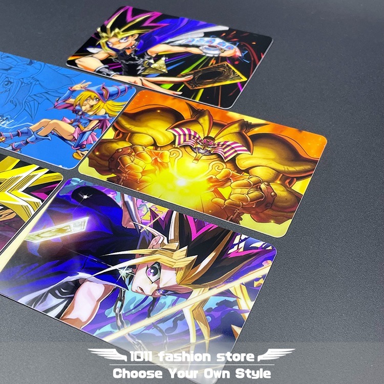 遊戲王 武藤遊戲 黑魔導 黑魔導女孩 暗黑大法師 海馬 悠遊卡 icash 一卡通 限量卡貼 一組5張 GB-02-細節圖5