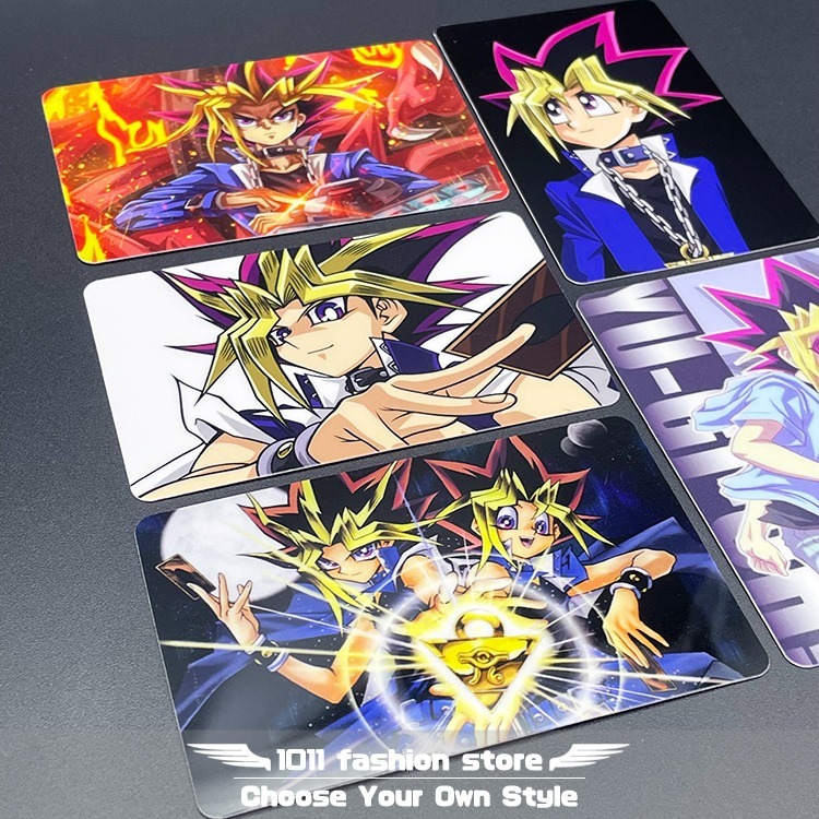 遊戲王 武藤遊戲 黑魔導 黑魔導女孩 暗黑大法師 海馬 悠遊卡 icash 一卡通 限量卡貼 一組5張 GB-02-細節圖7