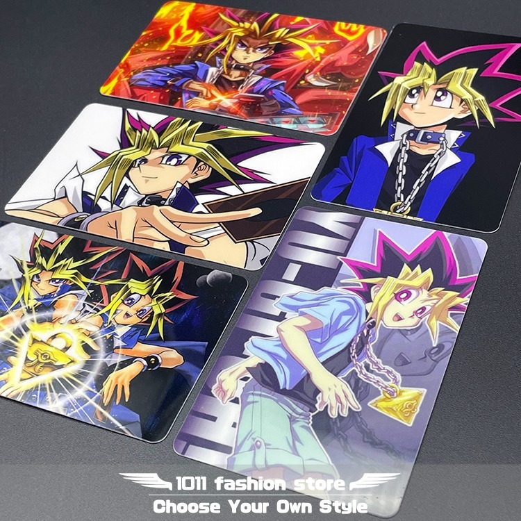 遊戲王 武藤遊戲 黑魔導 黑魔導女孩 暗黑大法師 海馬 悠遊卡 icash 一卡通 限量卡貼 一組5張 GB-02-細節圖8