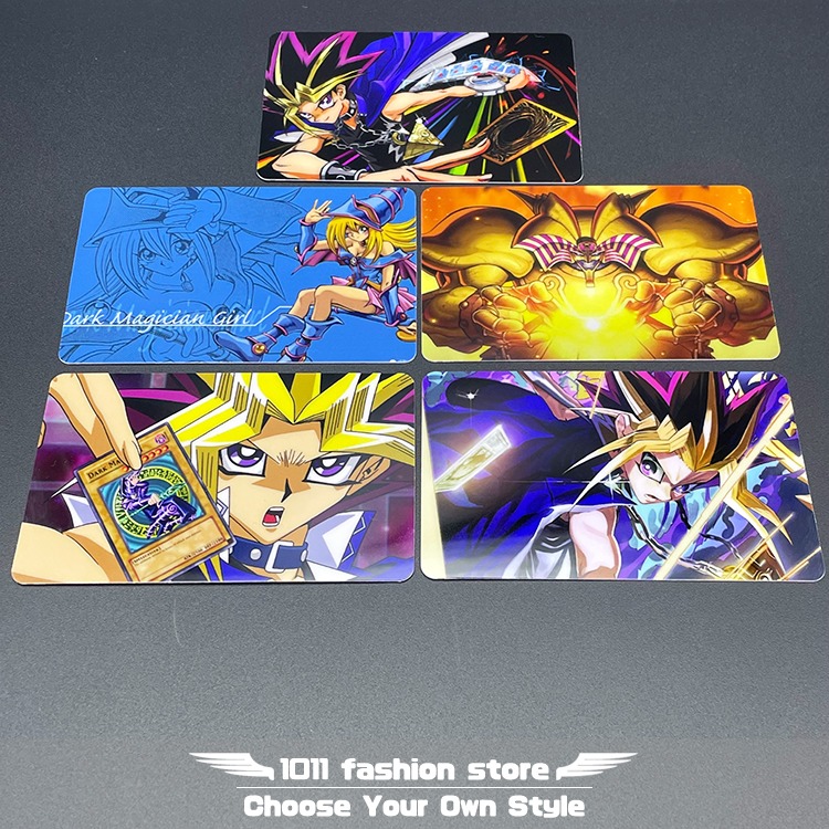 遊戲王 武藤遊戲 黑魔導 黑魔導女孩 暗黑大法師 海馬 悠遊卡 icash 一卡通 限量卡貼 一組5張 GB-03-規格圖9