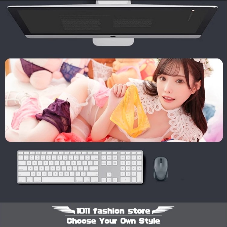 全新 S1 AV女優 Moodyz 新有菜 橋本有菜 光學滑鼠 專用 滑鼠墊 光學滑鼠墊 防滑墊 止滑墊 MZM-02-細節圖2