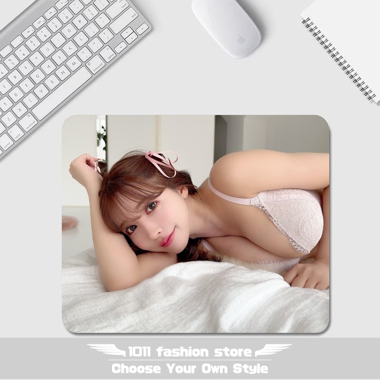 全新 AV女優 SKE48 三上悠亞 光學滑鼠 專用 滑鼠墊 光學滑鼠墊 防滑墊 止滑墊 MSM-02-規格圖6