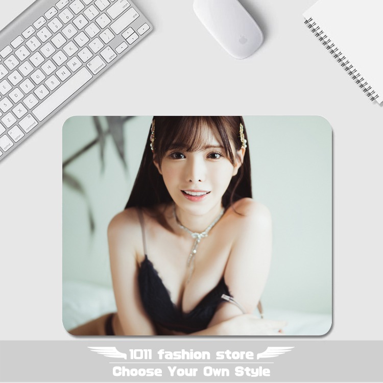 全新 S1 AV女優 新有菜 橋本有菜 光學滑鼠 專用 滑鼠墊 光學滑鼠墊 防滑墊 止滑墊 ZUM-01-規格圖6