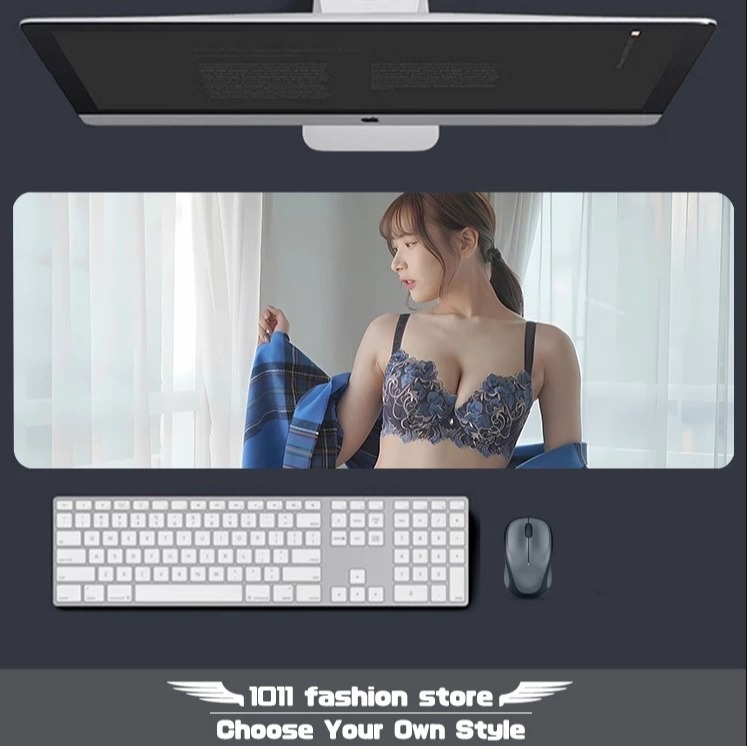 大型 AV女優 庵姫花 庵ひめか L CUP 光學滑鼠 專用 滑鼠墊 光學滑鼠墊 防滑墊 止滑墊 IPM-001-規格圖3