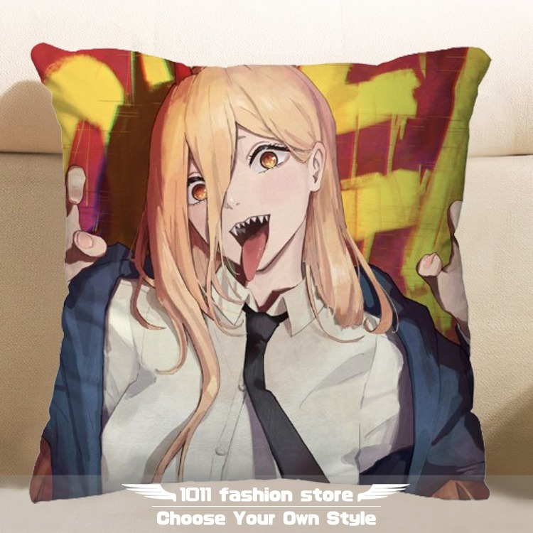 全新 鏈鋸人 蕾潔 淀治 波奇塔 真紀真 帕瓦 早川秋 方形抱枕 枕頭 抱枕 午睡枕 娃娃 CMO-02-規格圖3