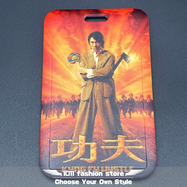 經典電影 賭神 周潤發 劉德華 功夫 周星馳 星爺 滑蓋式 名片夾 信用卡 卡套 證件套 證件夾 識別證 DOS-01-規格圖8