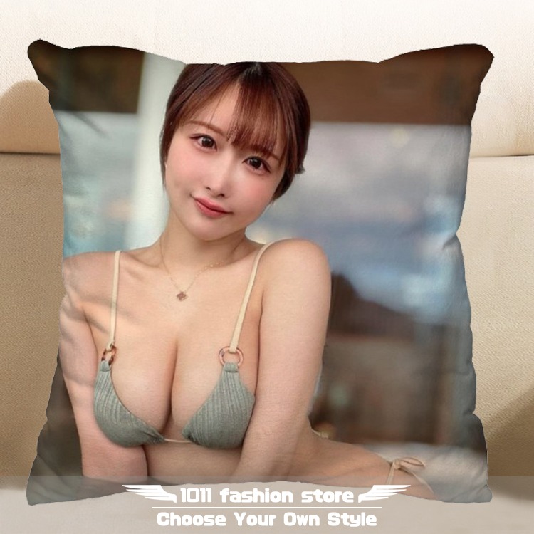 全新 日本 AV女優 S1 日本AV最強網紅 UNPAI 方形抱枕 枕頭 抱枕 午睡枕 娃娃 UP-02-規格圖3