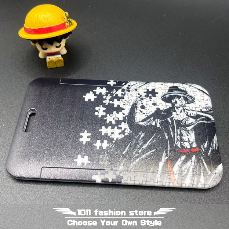 海賊王 航海王 五檔魯夫 尼卡 魯夫 滑蓋式 名片夾 信用卡 卡套 證件套 證件夾 悠遊卡套 識別證 LF-1-細節圖2