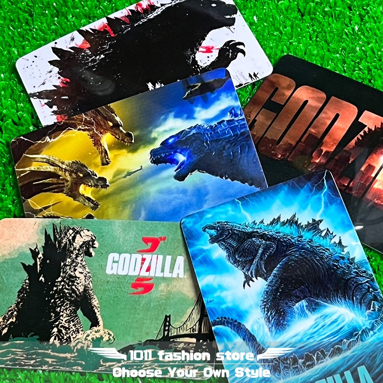 哥吉拉 ゴジラ Godzilla 悠遊卡 icash 一卡通 限量卡貼 一組5張 GZ-001-細節圖4
