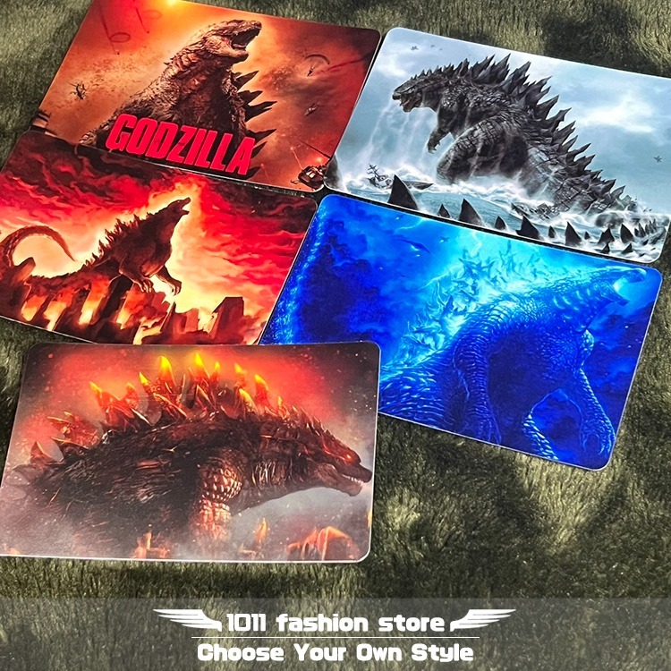 哥吉拉 ゴジラ Godzilla 悠遊卡 icash 一卡通 限量卡貼 一組5張 GZ-001-細節圖2