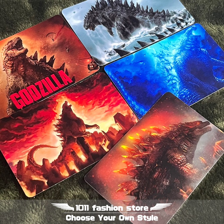 哥吉拉 ゴジラ Godzilla 悠遊卡 icash 一卡通 限量卡貼 一組5張 GZ-002-細節圖4