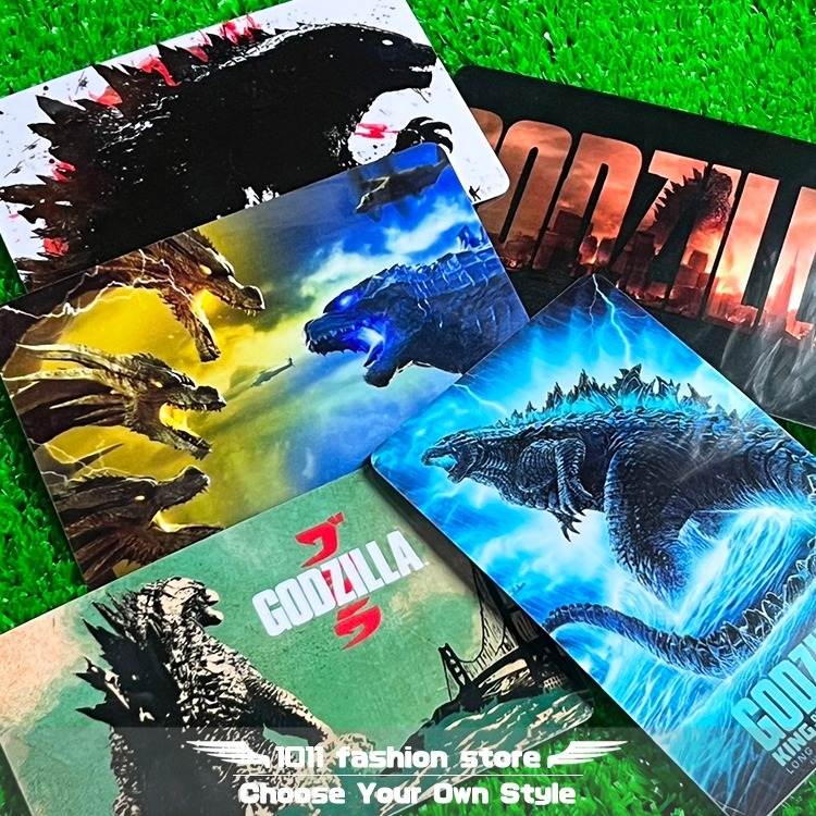 哥吉拉 ゴジラ Godzilla 悠遊卡 icash 一卡通 限量卡貼 一組5張 GZ-002-細節圖2