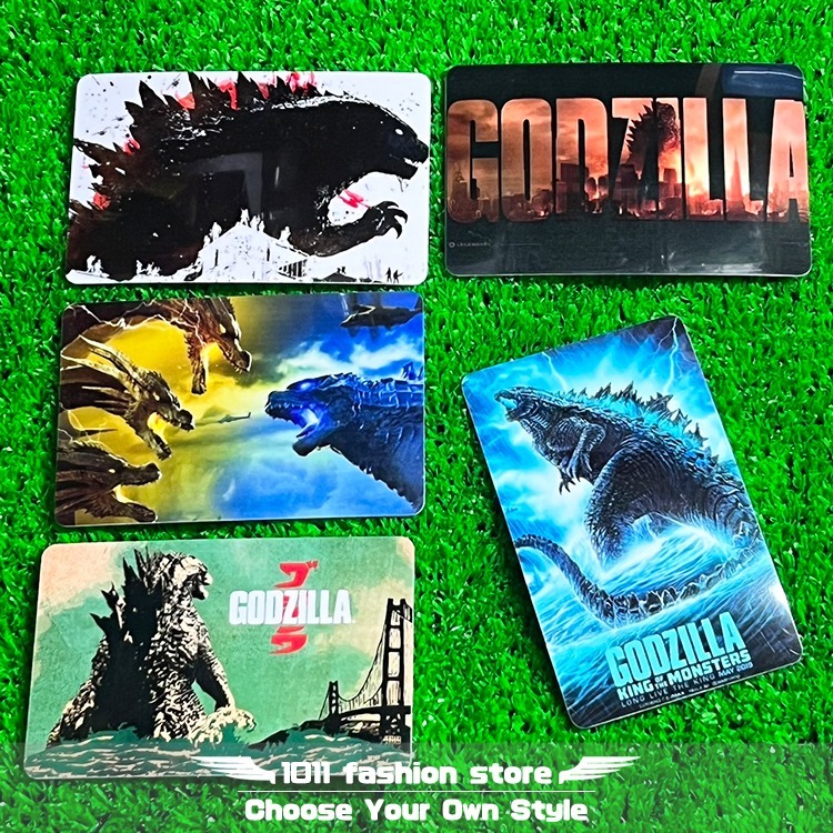 哥吉拉 ゴジラ Godzilla 悠遊卡 icash 一卡通 限量卡貼 一組5張 GZ-002-細節圖3