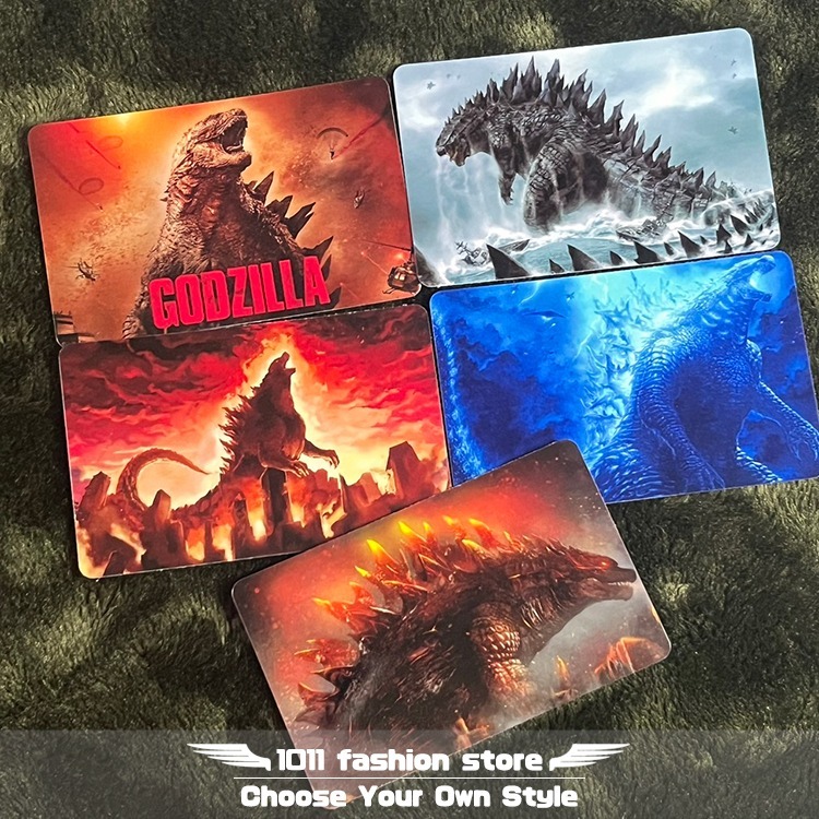 哥吉拉 ゴジラ Godzilla 悠遊卡 icash 一卡通 限量卡貼 一組5張 GZ-002-細節圖6
