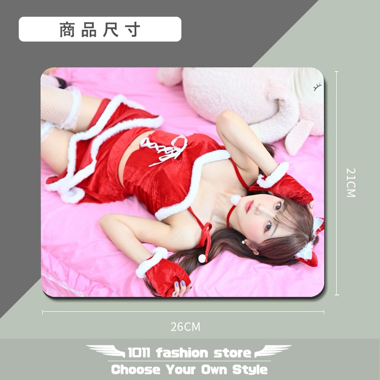 全新 AV女優 T-POWERS 大槻響 大槻ひびき 光學滑鼠 專用 滑鼠墊 光學滑鼠墊 防滑墊 止滑墊 BIS-01-細節圖2