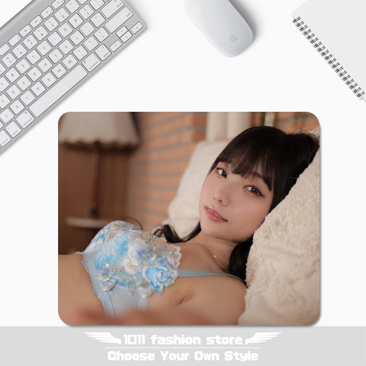 全新 AV女優 FALENO 絵恋空 光學滑鼠 專用 滑鼠墊 光學滑鼠墊 防滑墊 止滑墊 ECS-01-細節圖2