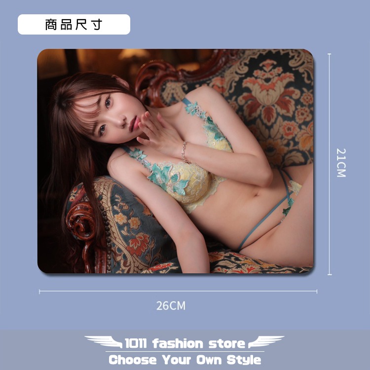 全新 AV女優 FALENO 絵恋空 光學滑鼠 專用 滑鼠墊 光學滑鼠墊 防滑墊 止滑墊 ECS-01-細節圖3
