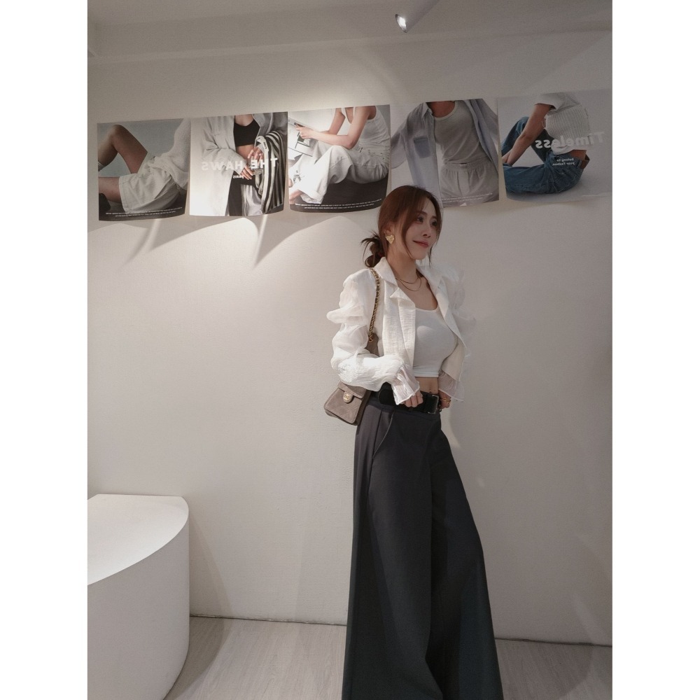 現貨左左家#8958 獨家穿美不穿暖！浮誇外套-細節圖3