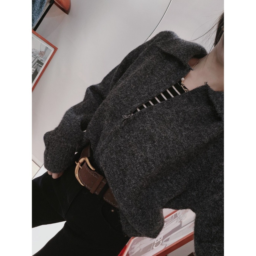 左左家#1034 加厚包心紗拉鍊小衫-規格圖6