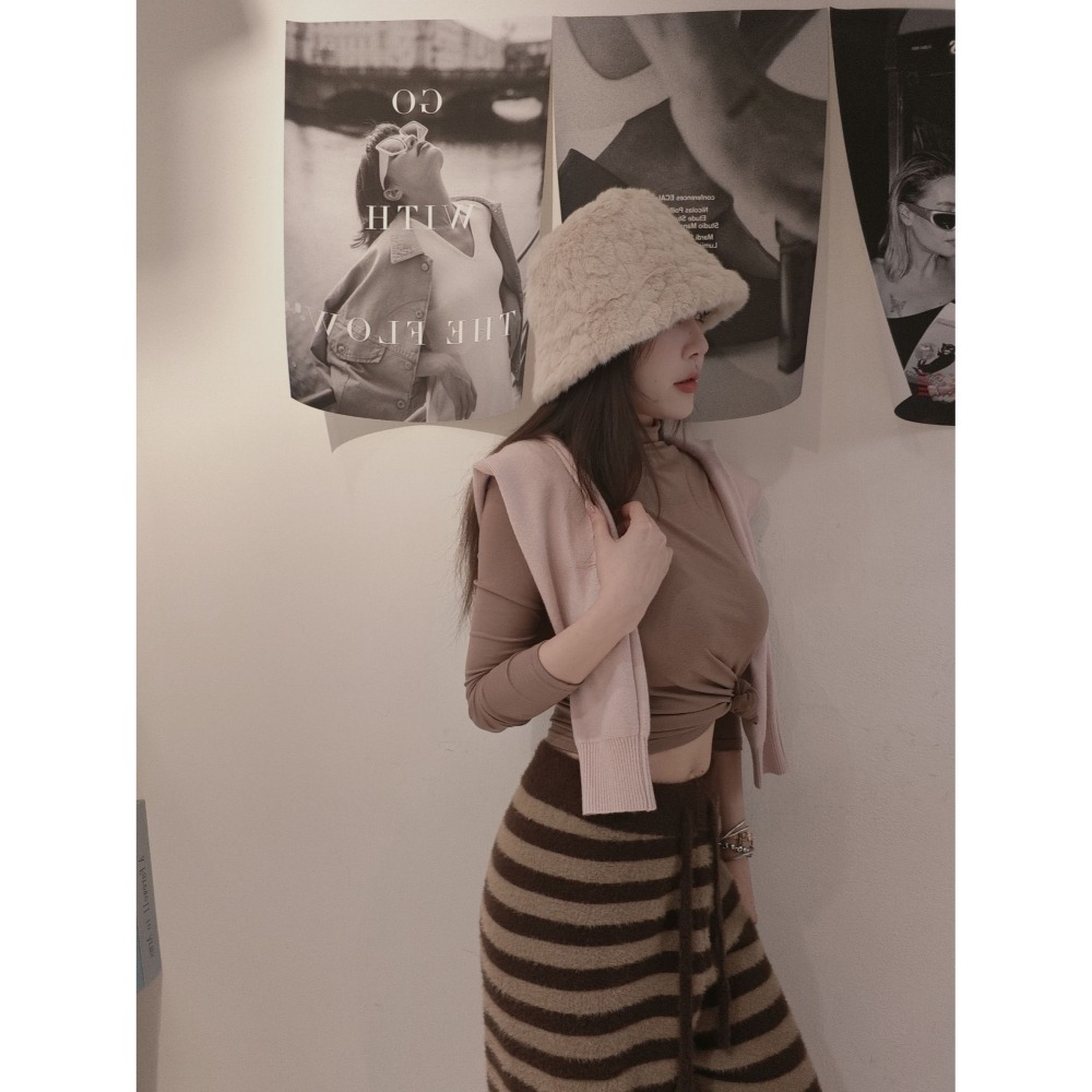 左左家#2819 毛茸茸寬褲-細節圖7