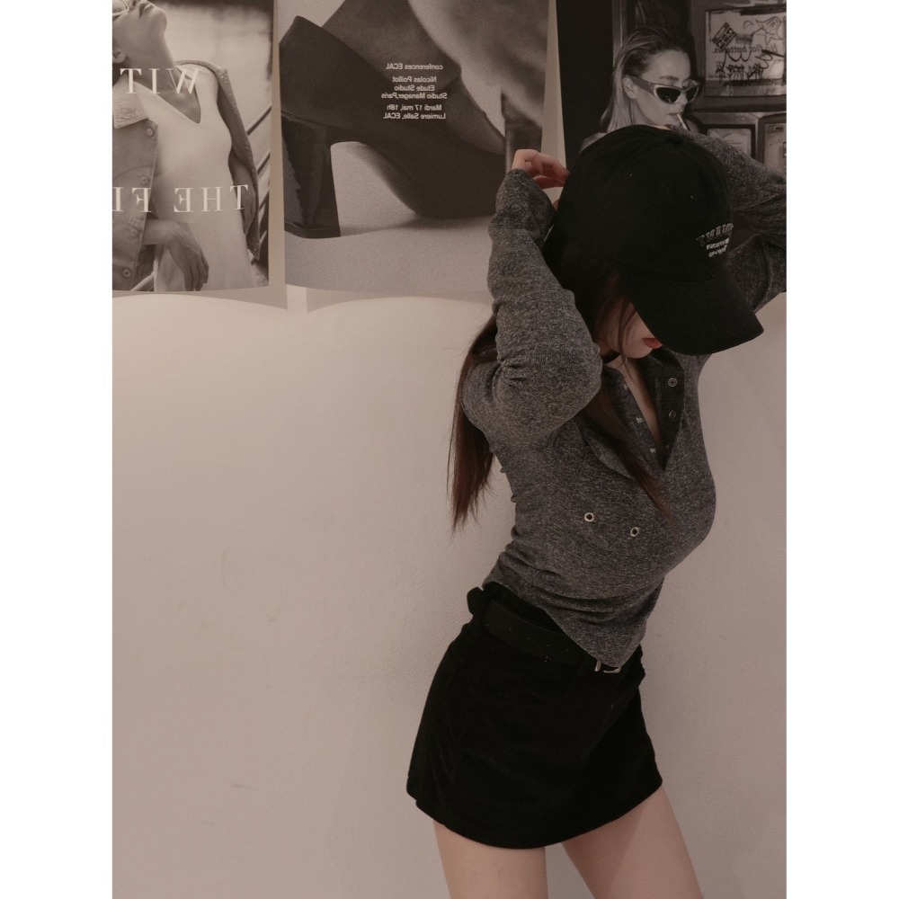 左左家#1307 燈芯絨裙褲-細節圖8