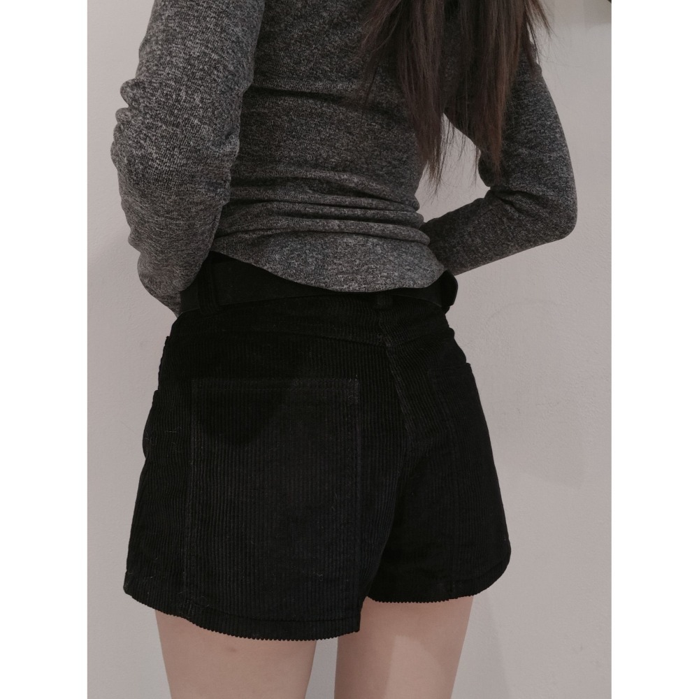 左左家#1307 燈芯絨裙褲-細節圖9