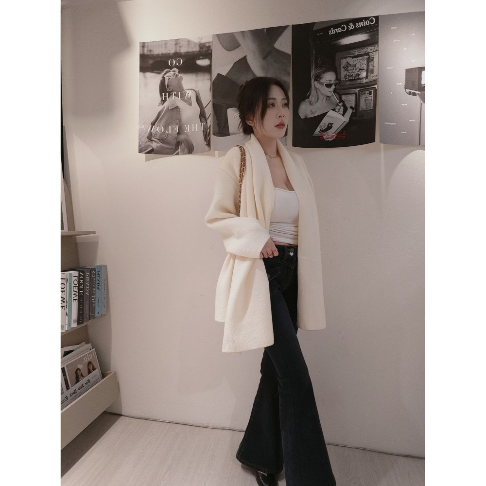 左左家#772 多重穿法保暖罩衫-細節圖4