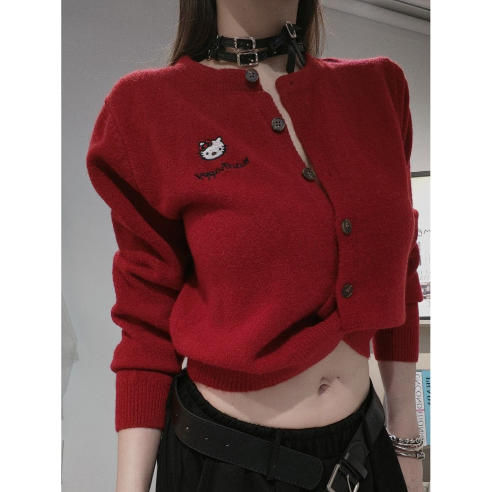 左左家#228 小貓頭包心紗外套 超可愛的-細節圖4