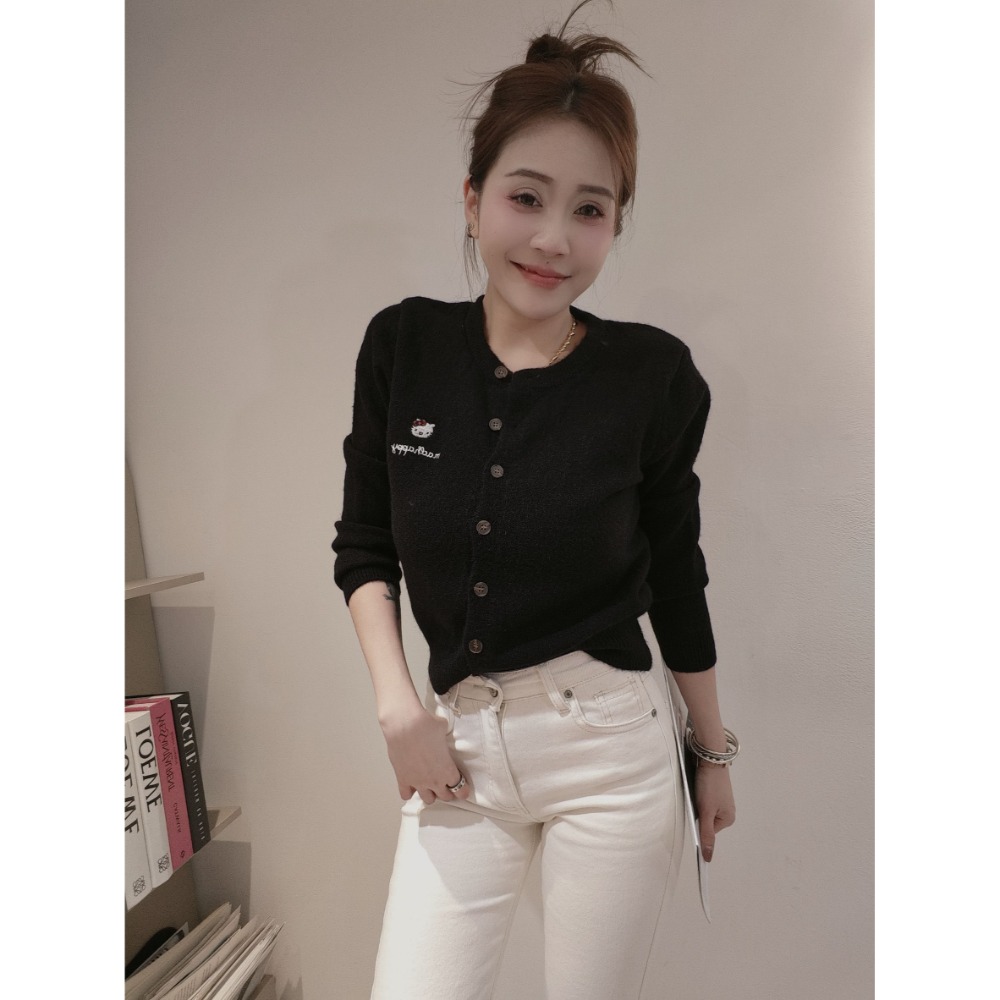 左左家#228 小貓頭包心紗外套 超可愛的-規格圖10