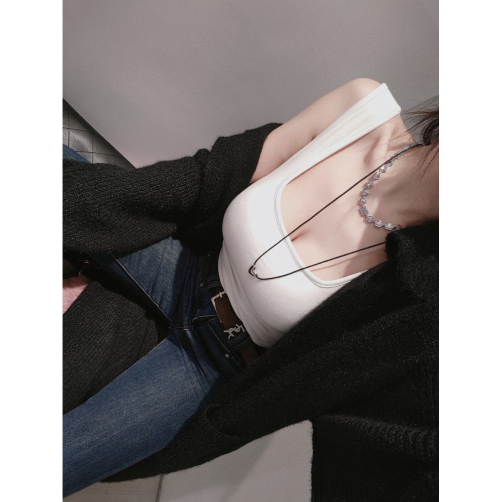 左左家#310 帶領長版罩衫外套-細節圖5