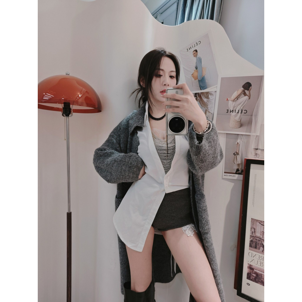 左左家#1112 辣寶寶提花毛線褲-細節圖5