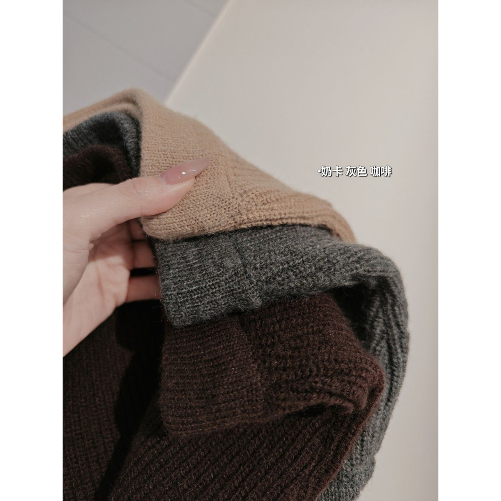 左左家#1112 辣寶寶提花毛線褲-細節圖7