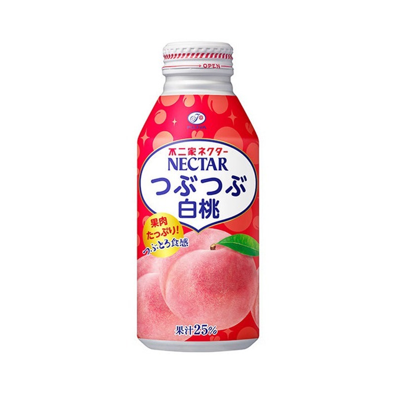 《 Chara 微百貨 》 日本 不二家  NECTAR 經典 白桃汁 水蜜桃 果汁 25% 超取最多12罐-細節圖2