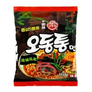 《 Chara微百貨 》附發票 韓國 不倒翁 炸醬 Q 真起司 螃蟹 海帶 炒碼 起司 拉麵 烏龍 牡蠣 泡菜 金拉麵-細節圖3