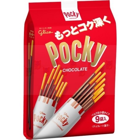 《 Chara 微百貨 》 日本 Glico 固力果 Pocky 巧克力棒 草莓棒 沙拉棒 番茄 櫻花 哈密瓜 8袋-細節圖2