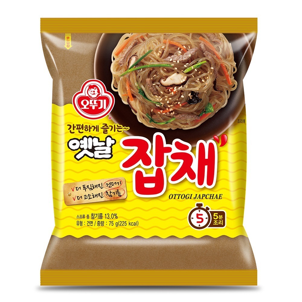 《 Chara 微百貨 》 韓國 不倒翁 韓式 乾拌 冬粉 料理包 雜菜 快速 料理  炒冬粉-細節圖2