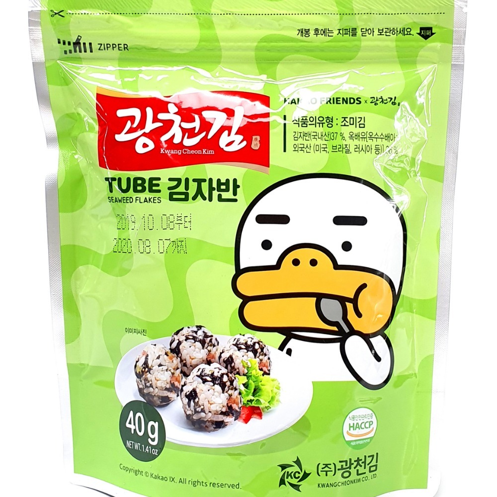 《 Chara 微百貨 》附發票 金先生 Mr 金 韓國 英義 海苔酥 炒海苔 海苔 海苔鬆 老字號 龍王-細節圖7