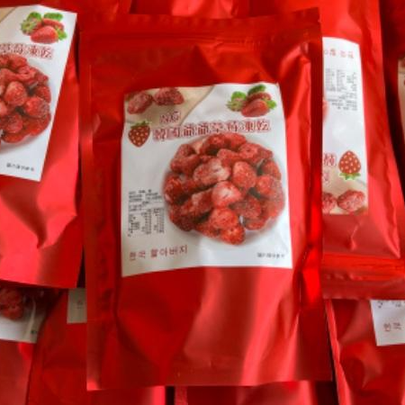 《 Chara 微百貨 》 SHANGSI SGS 檢驗合格 韓風 果乾 草莓乾 芒果乾 團購 批發 草莓 凍乾-細節圖4