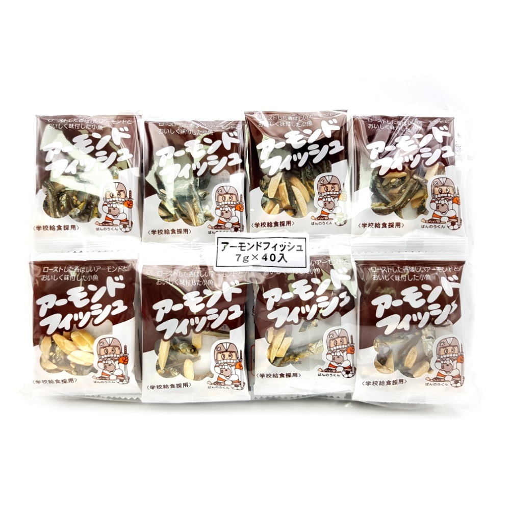 《 Chara 微百貨 》 2袋 特價組 日本 Fujisawa 藤澤 杏仁 小魚干 小魚乾  單1包 7gx80包-細節圖2