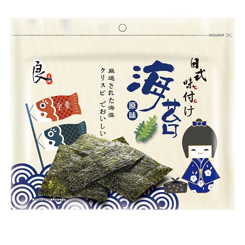 《 Chara 微百貨 》 良澔 海苔 日式 韓式 朝鮮 海苔 味付 原味 辣味 芥末 團購 批發 酥爆 片烤 椒鹽-細節圖4