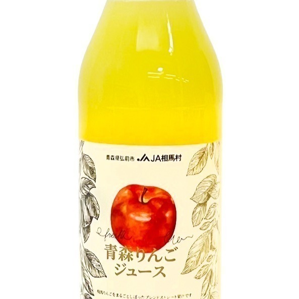 《 Chara 微百貨 》 日本 青森 農協 希望之露 希望の雫 蘋果汁 JA 100% 相馬村 1000ml 林檎-細節圖4