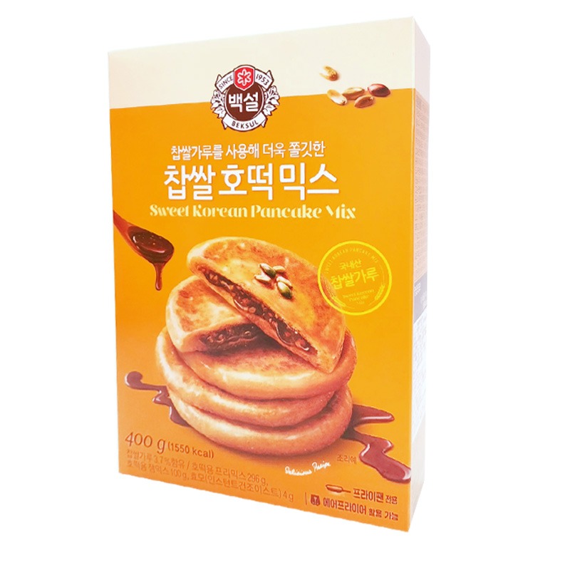 《 Chara 微百貨 》快速出貨 韓國 CJ 糖 煎餅 預拌 粉 糖煎餅粉 煎餅粉 尹食堂 鬆餅粉 호떡 糖餅粉-細節圖3