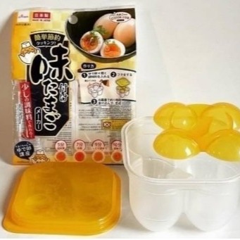 《 Chara 微百貨 》 日本 大創 DAISO 溏心蛋 自製器 糖心蛋 團購 批發 醃製盒 收納盒 神器-細節圖2
