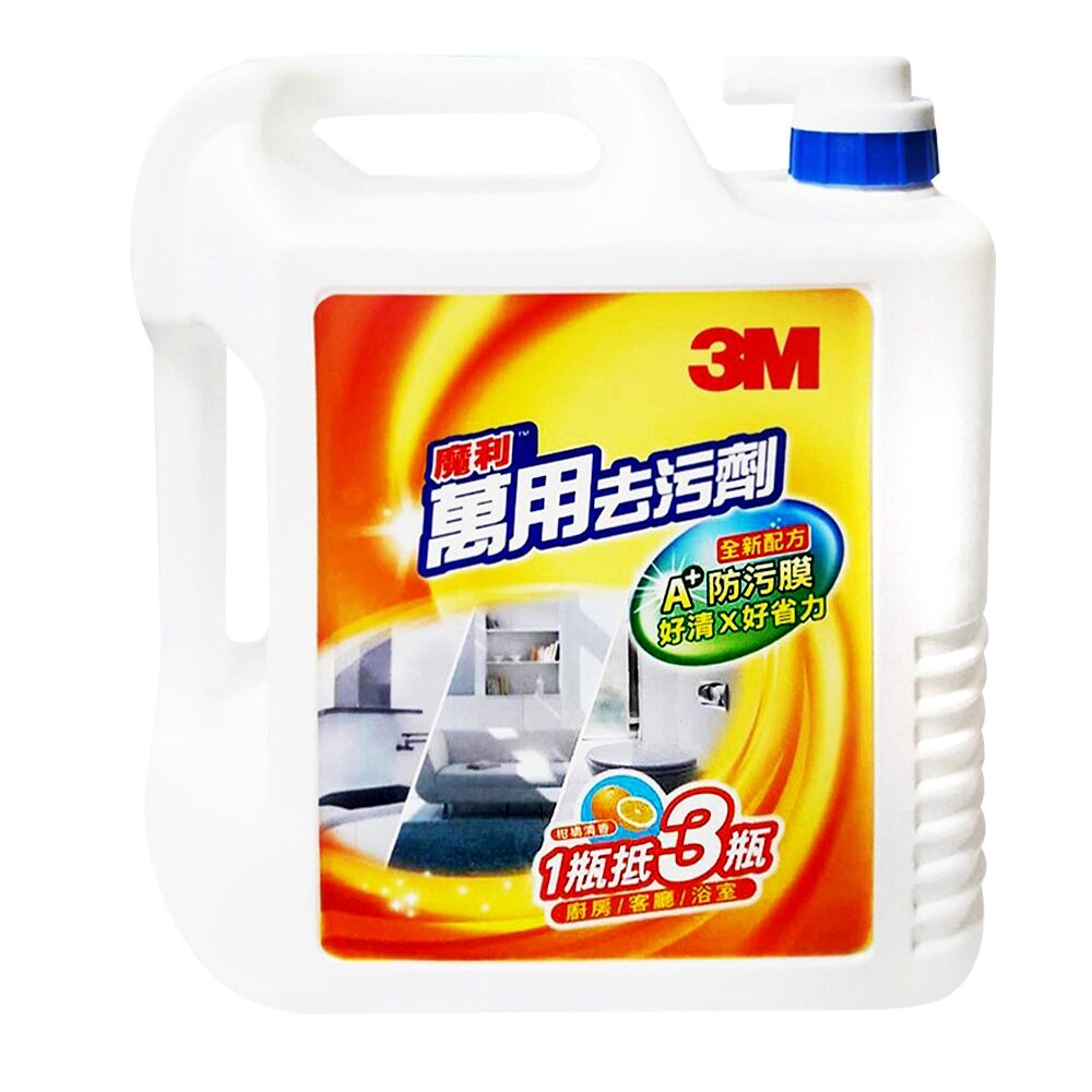 《 Chara 微百貨 》 3M 魔利 萬用 去污劑 500ml 補充瓶 946ml 1加侖 3780ml 團購 批發-細節圖4