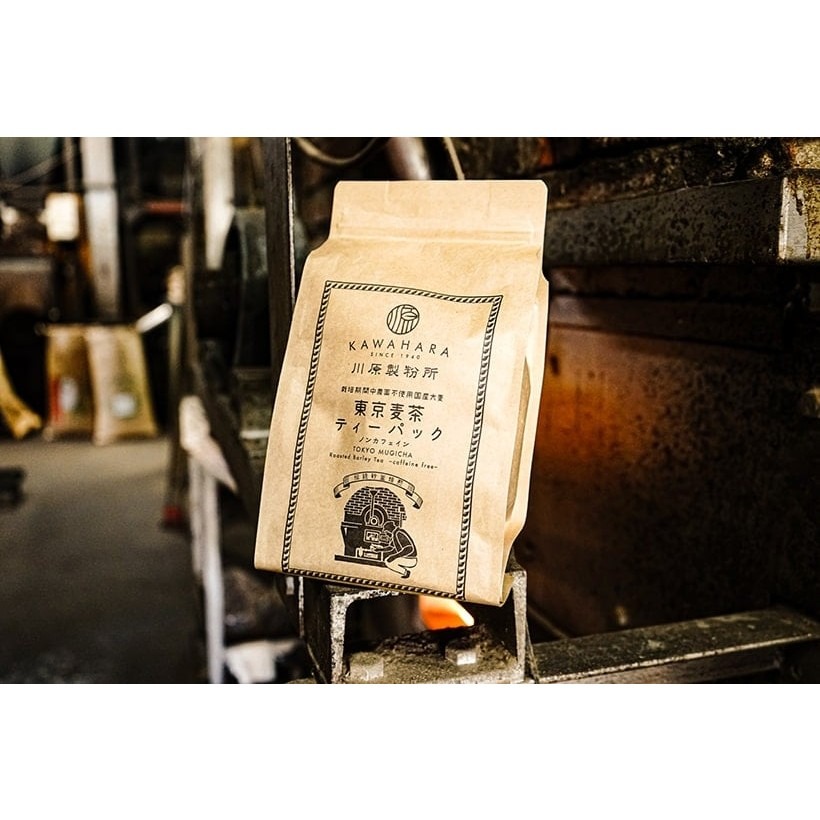 《 Chara 微百貨 》 日本 川原製粉所 東京麥茶 10g*20包 80年老牌 無農藥 不含咖啡因-細節圖2