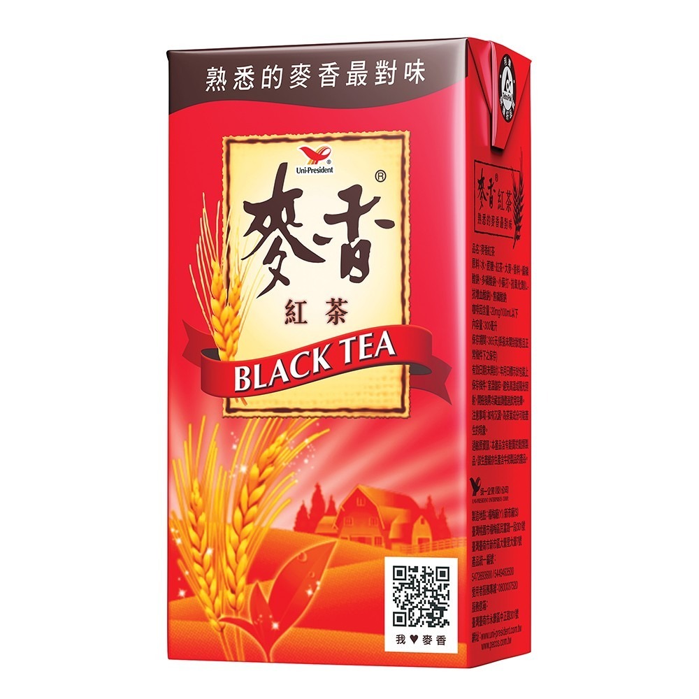 《 Chara 微百貨 》 統一 麥香 紅茶 奶茶 綠茶 300ml 24罐箱出 超取多1箱 宅配最多2箱-細節圖2