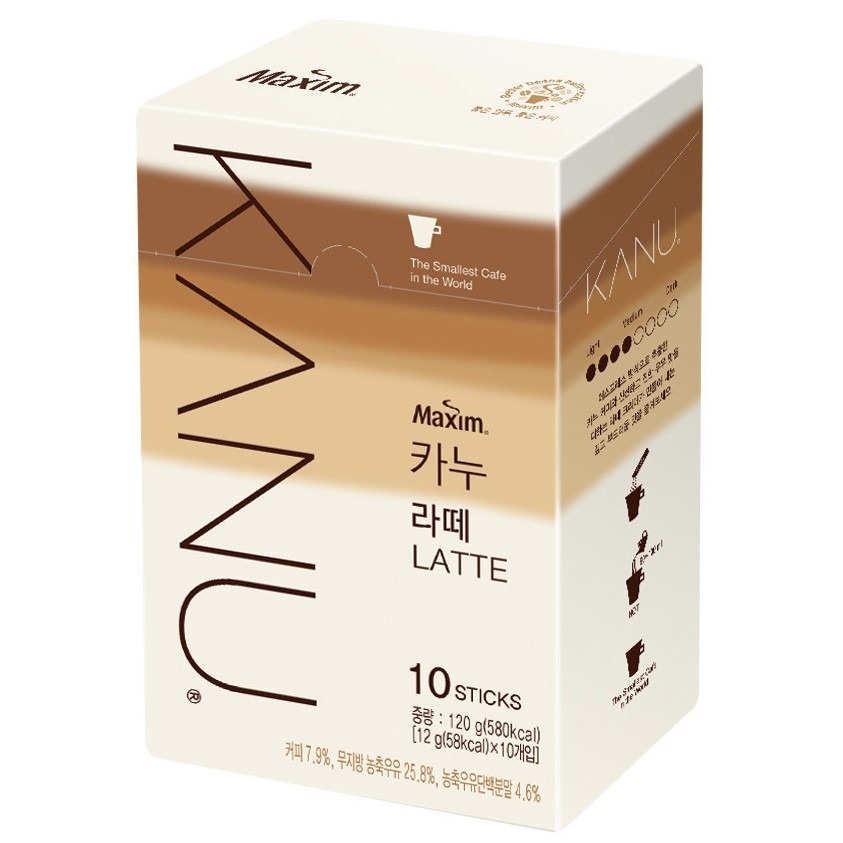 《Chara 微百貨》韓國 Maxim 麥心 KANU 卡奴 孔劉 代言 拿鐵 咖啡 (無糖) 雙倍 10入 30入-細節圖5