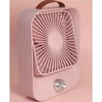《 Chara 微百貨 》KINYO 靜音充電復古桌扇 風扇 質感 文青色 公司貨 UF-5750 保固一年-細節圖5