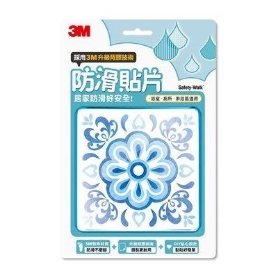 《 Chara 微百貨 》 3M 防滑貼片 六片裝 多款 圖案 廁所 浴室 樓梯 安全 止滑貼片 可愛登場-細節圖3