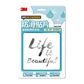 《 Chara 微百貨 》 3M 防滑貼片 六片裝 多款 圖案 廁所 浴室 樓梯 安全 止滑貼片 可愛登場-細節圖4
